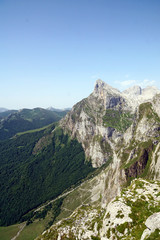 Fototapeta na wymiar Picos de Europa near Fuente Dé, Cantabria