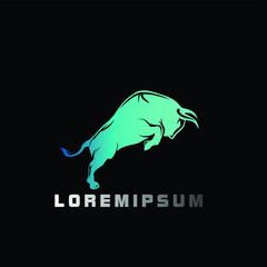 raging bull logo icon