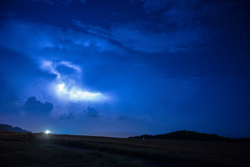 Lighting in the night