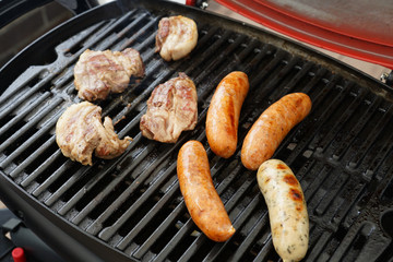 バーベキューの肉のイメージ