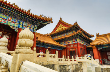 Obraz premium The Forbidden City, Beijing General view.