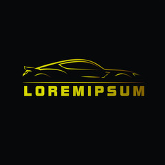 sport car logo icon