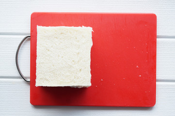 サンドイッチづくり