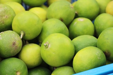 Fresh lemon for cooking at street food