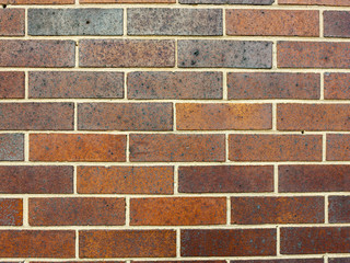 texture of brickwork with holes from bullets