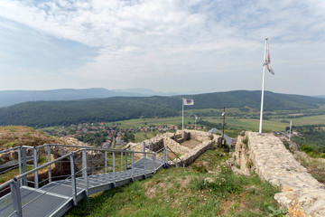 Fototapeta na wymiar Sirok Castle ruins