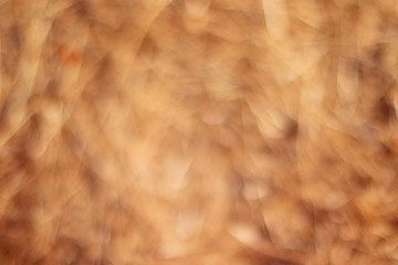 Wonderful yellow blurred background with sunlight. Bokeh.