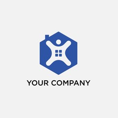 Logo vektor real estate