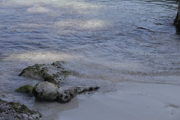 waves on shore of the sea