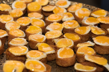 Aperitivos, entrantes en bodas