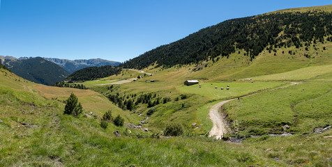 Fototapeta premium Andorra, Pirineo