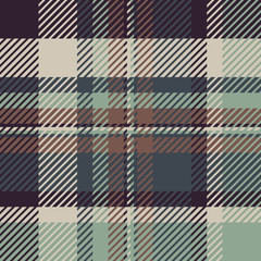 Plaid or tartan vector is background or texture in many color