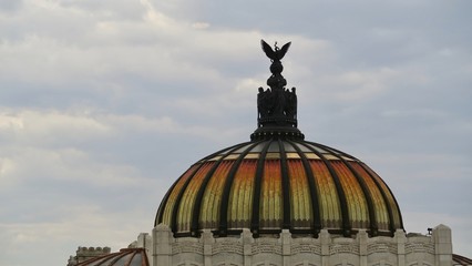 Detail of the Palacio de Bellas Artes