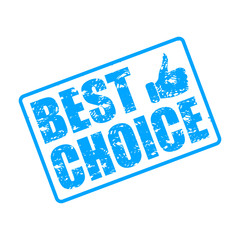 Best choice rubber stamp with thumb up