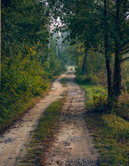 Obraz premium Sunrise on river