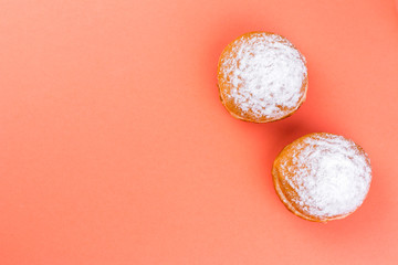 coral color background, coral background, coral, background, baked, beauty, breakfast, cake, calories, care, closeup, color, cooking, cuisine, delicious, dessert, donuts, donuts isolated, eating, flou