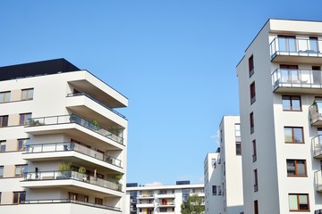 modern apartment building