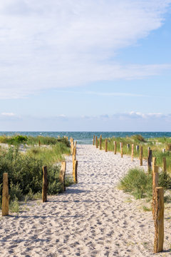 Weg zum Strand, Ostsee