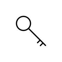 Key icon for web and mobile