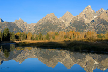 Fototapeta premium Scenic Teton Landscape in Autumn