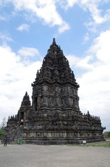 Fototapeta premium The Prambanan temple on the Java island in Indonesia