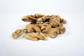  ginger isolated on white background