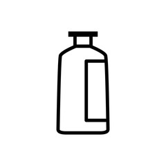 shampoo icon vector flat design