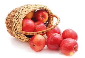 Obraz premium Apples in the basket.