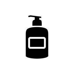 shampoo icon vector flat design