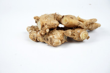 ginger isolated on white background