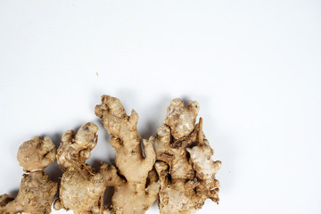 ginger isolated on white background