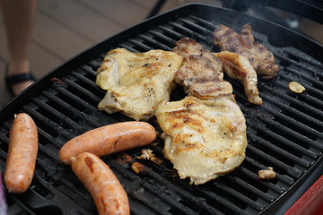 バーベキューの肉のイメージ