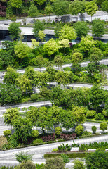 terrace green park outdoor view