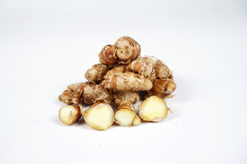 Kaempferia galanga isolated on white background
