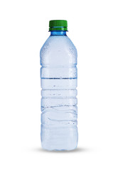 Naklejka premium small bottle with mineral water