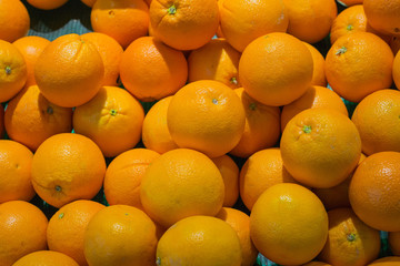 background of oranges