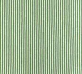 Green and white strippes. Fabric texture.