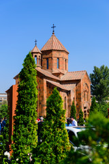 YEREVAN, SEPTEMBER 30, 2017, St. Astvatsatsin (Holy Mother of God) Church