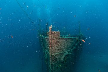 Wreck of a Cargo Ship, Cres , Croatia