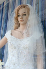 Brautkleid Schaufenster