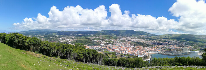 Fototapeta na wymiar Landscape of Terceira Island, Azores