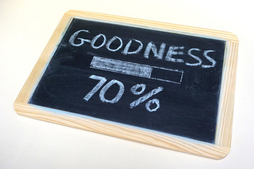 Fototapeta premium Social message on chalkboard