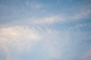 blue sky with clouds