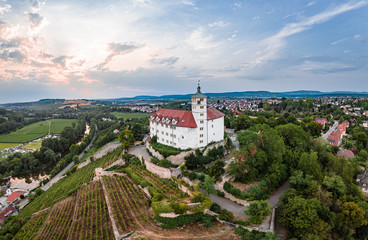 Schloss Vaihingen Enz - Kalteinstein - in den Weinbergen