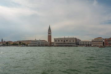 Fototapeta na wymiar a panoramic view of Venice