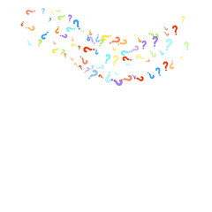 Obraz premium Question marks Quiz doubt survey faq public poll.