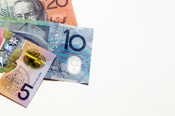 Australia banknote background