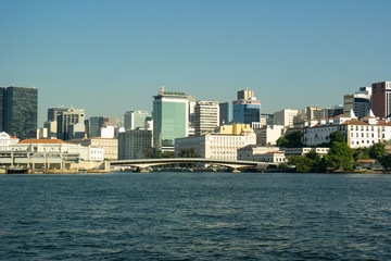 Obraz premium Rio de Janeiro seen from the sea