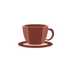Coffee cup logo design vector