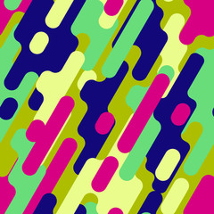 Seamless pattern army camouflage vector design